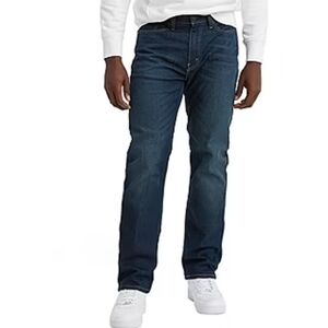 Levi's 514 Men's Straight Dark Wash Jeans Size 38 x 30